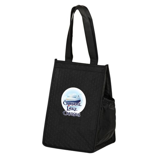 Insulated Non-Woven Lunch Tote w/Insert and Full Color (8"x7"x12") - Color Evolution